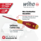 WiHa 6 Piece Insulated SoftFinish Screwdriver Set